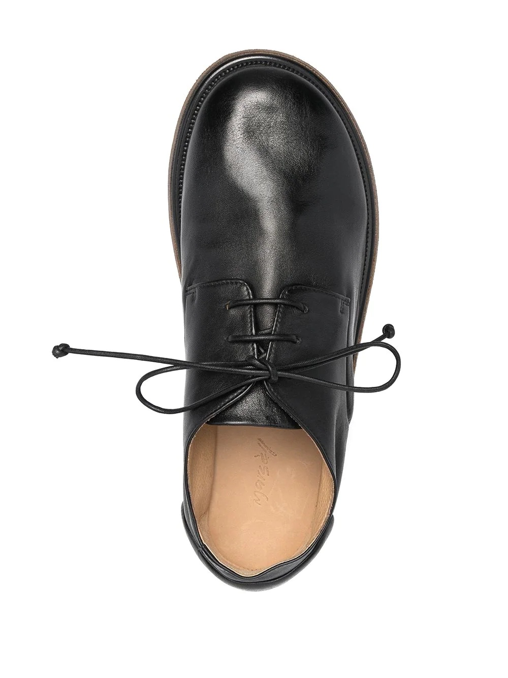 square-toe derby shoes - 4