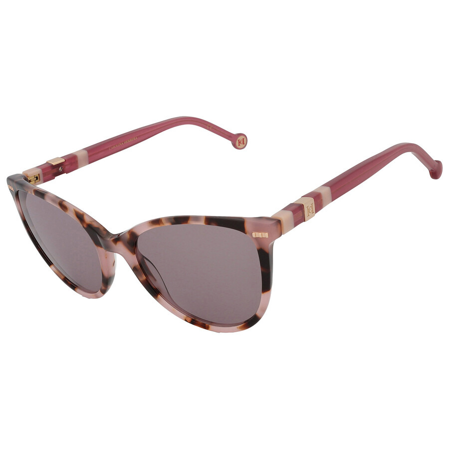 Carolina Herrera Brown Oval Ladies Sunglasses HER 0107/S 00T4/IR 57 - 4