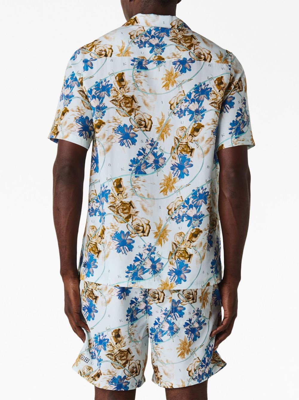 Floralist-print short-sleeved shirt - 3