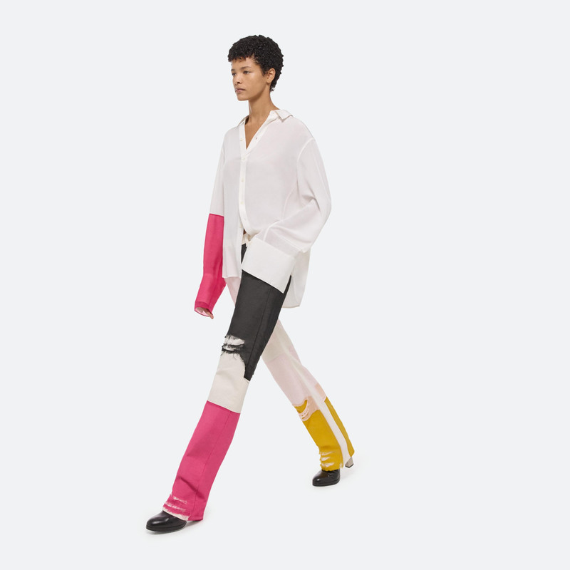 RELAXED SILK SHIRT 13