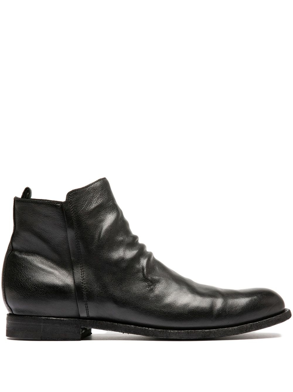leather boots - 1