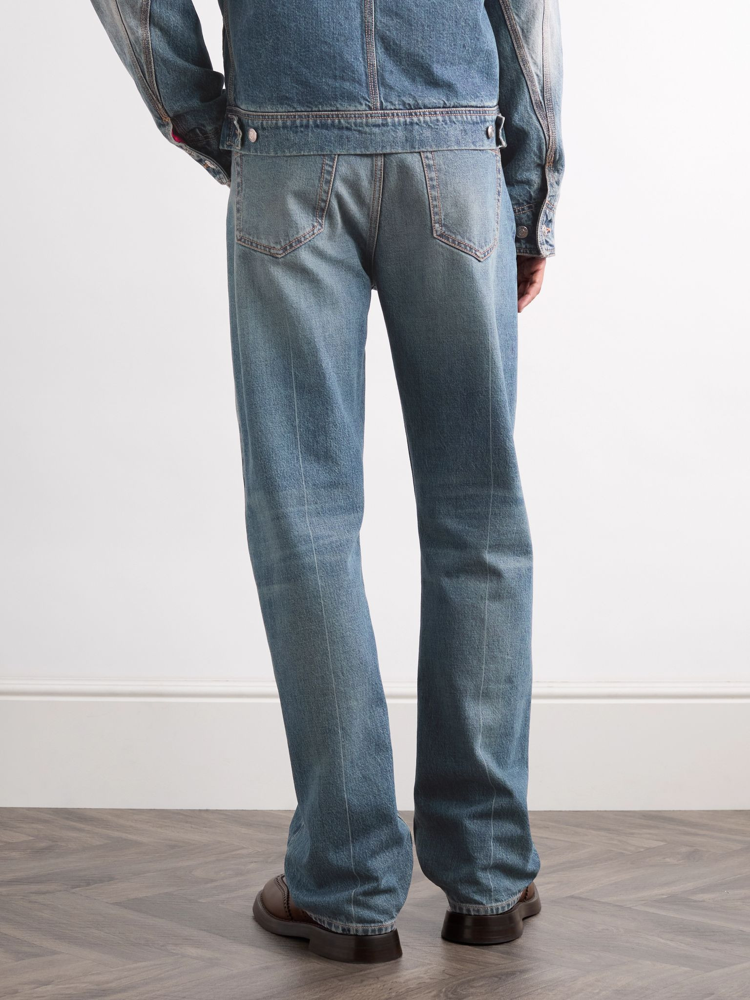 Straight-Leg Jeans Blue - 3