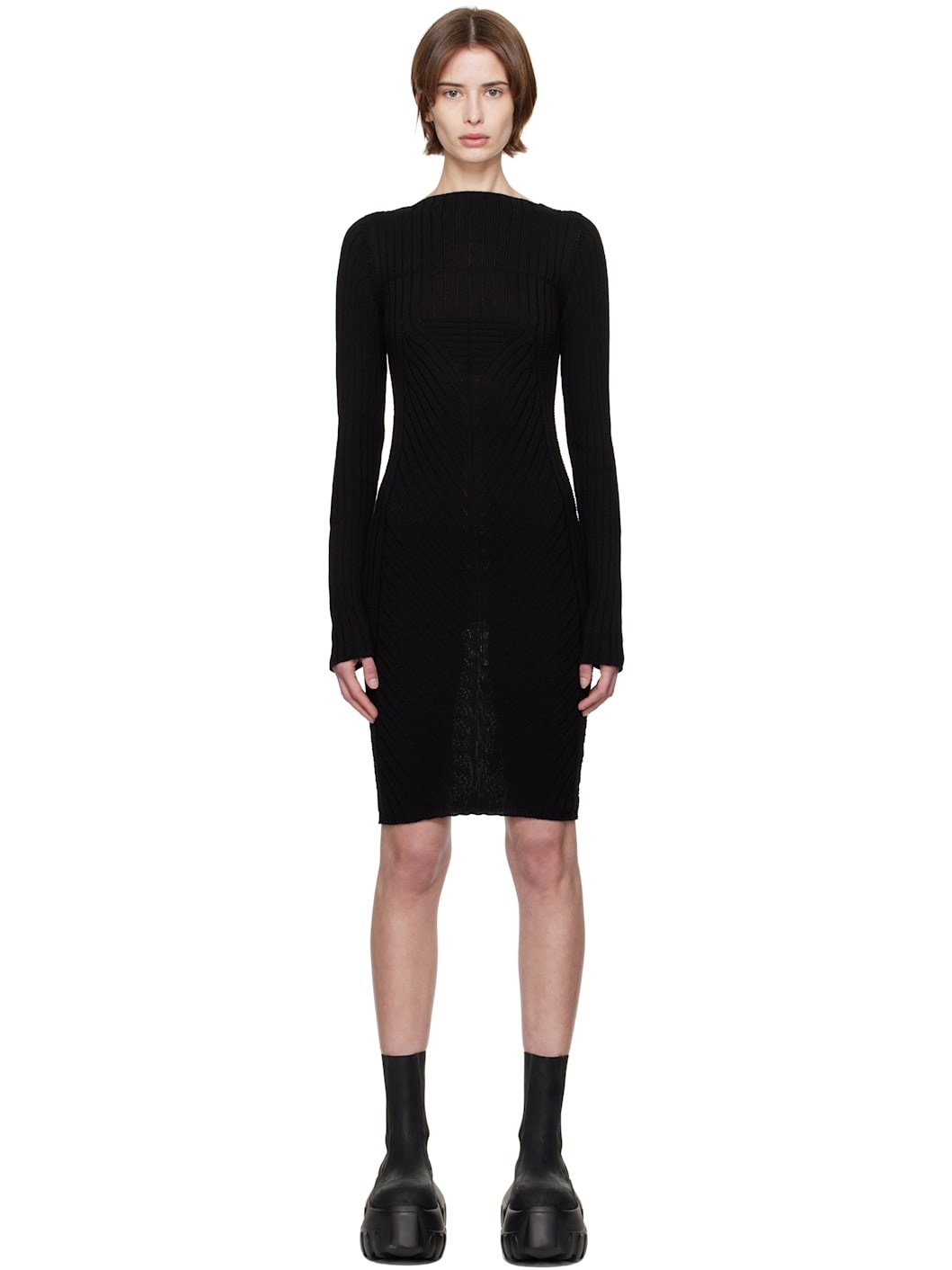 Black Hollywood S Minidress - 1