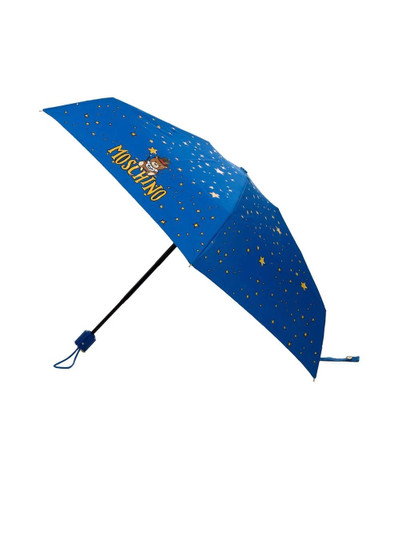 Moschino teddy bear-print umbrella outlook