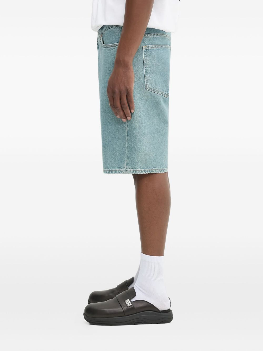 denim bermuda shorts - 3