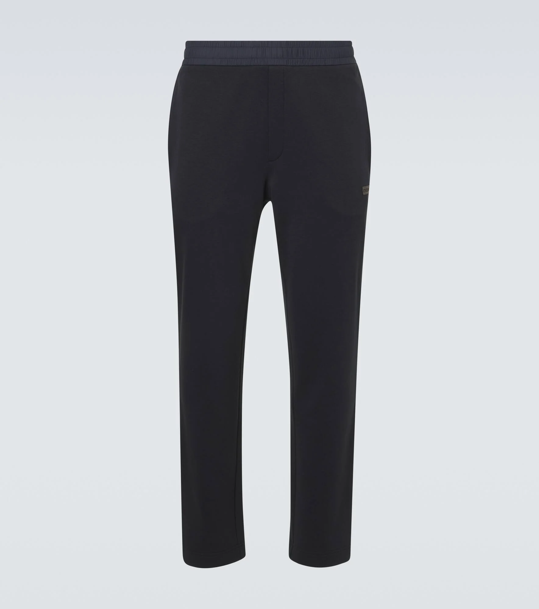 Cotton-blend fleece sweatpants - 1