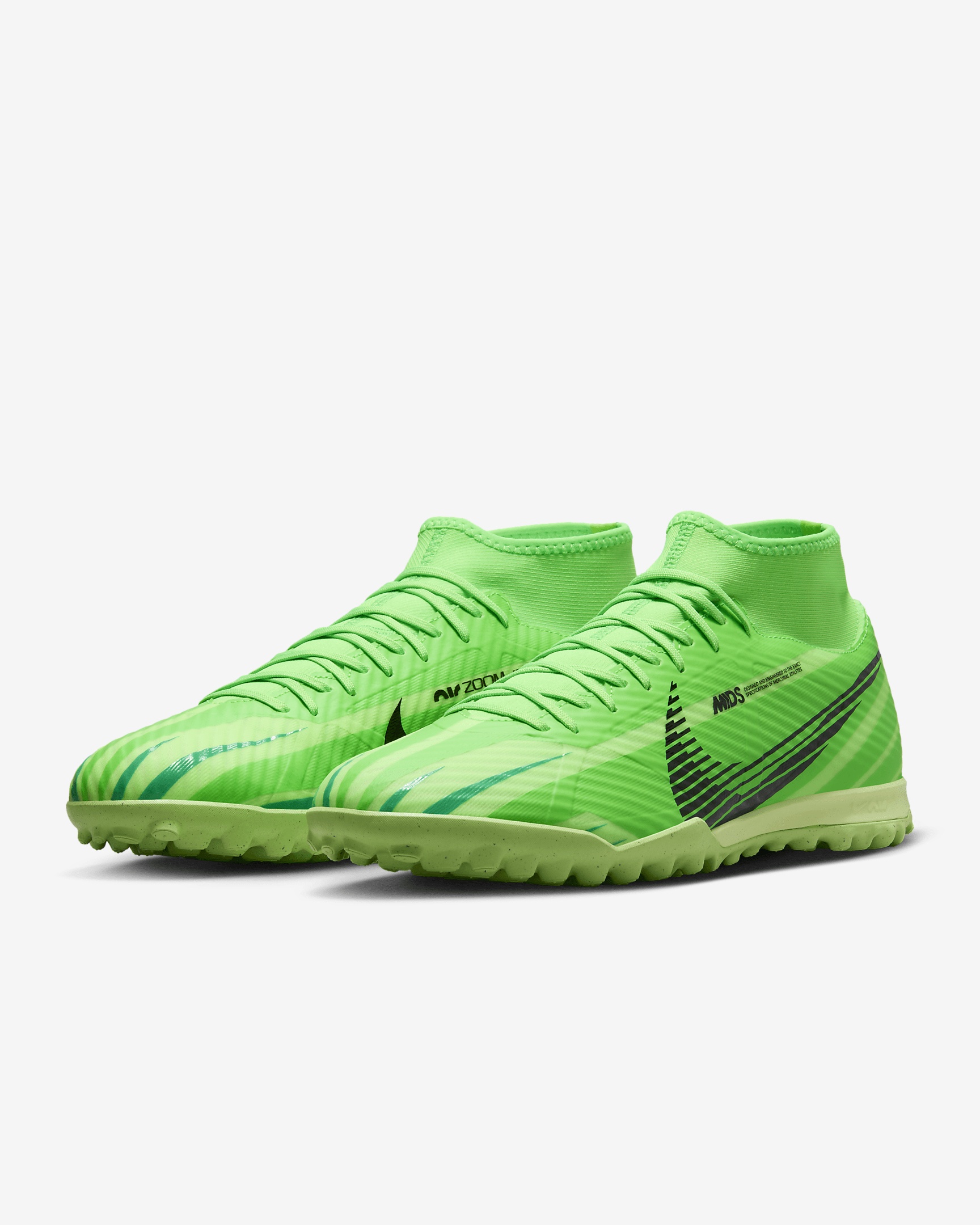 Nike Men's Superfly 9 Academy Mercurial Dream Speed TF High-Top Soccer Shoes - 5
