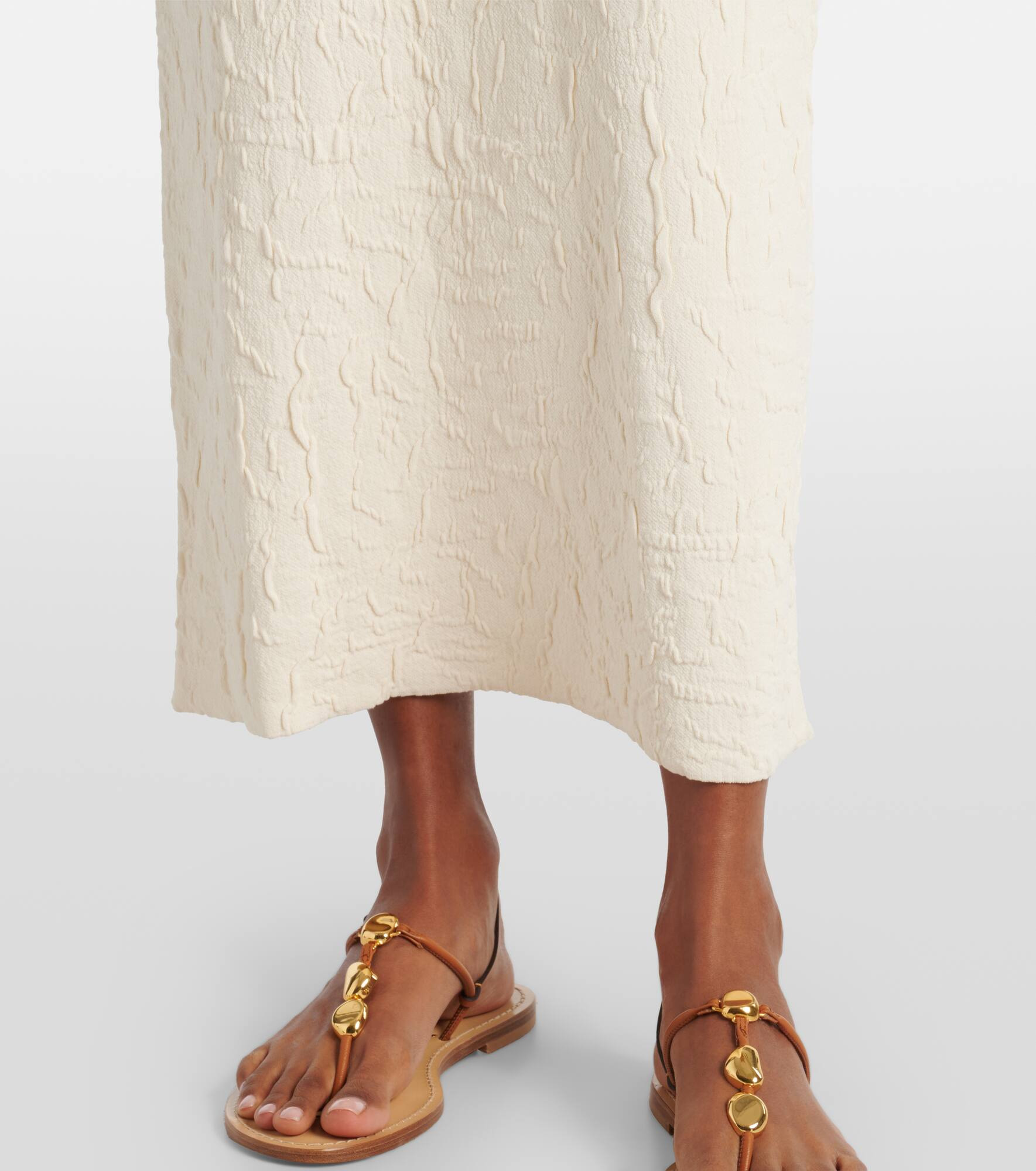 Duras knitted maxi dress - 5