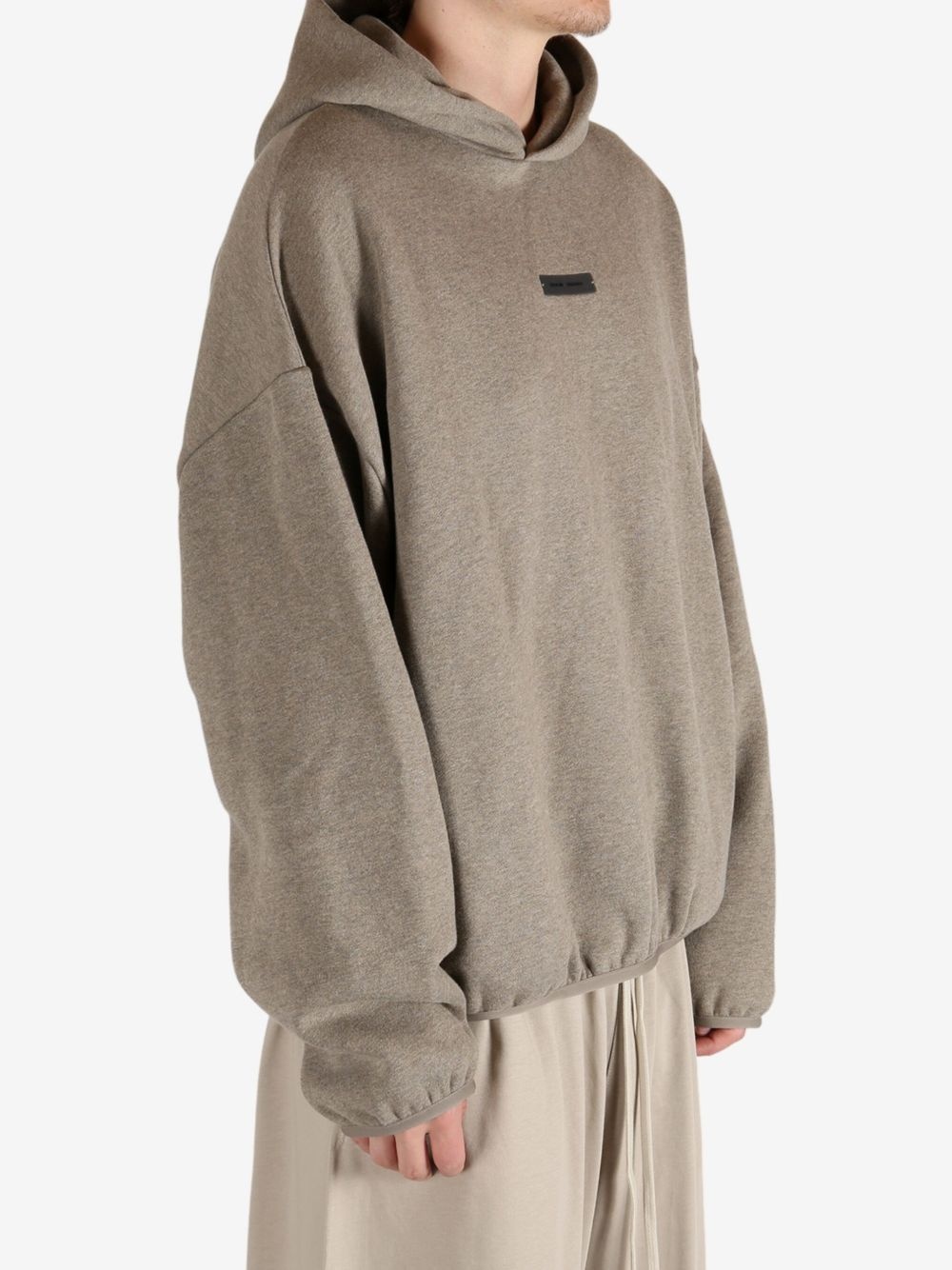 logo-patch hoodie - 3