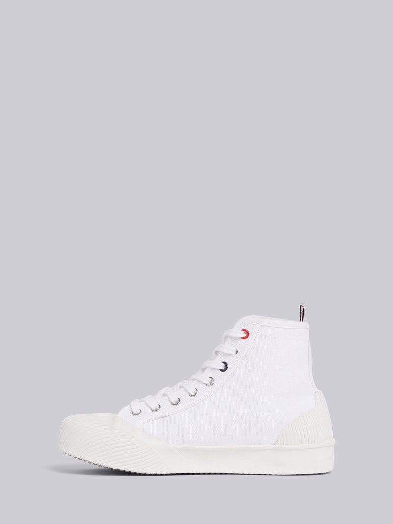 White Vulcanized 4-Bar Trainer 3