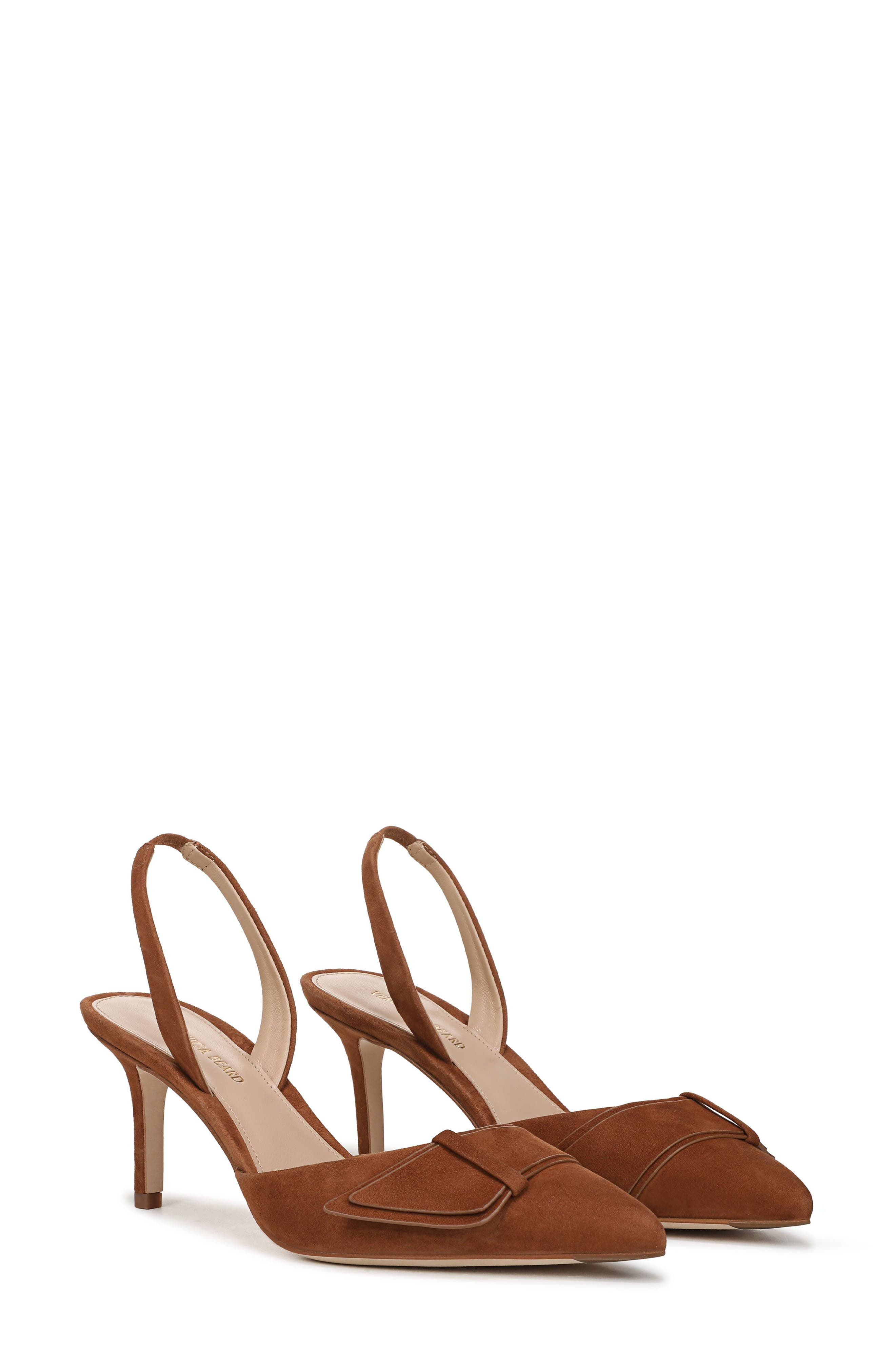 Veronica Beard Lisbeth Slingback Pointed Toe Pump in Hazelwood at Nordstrom - 8