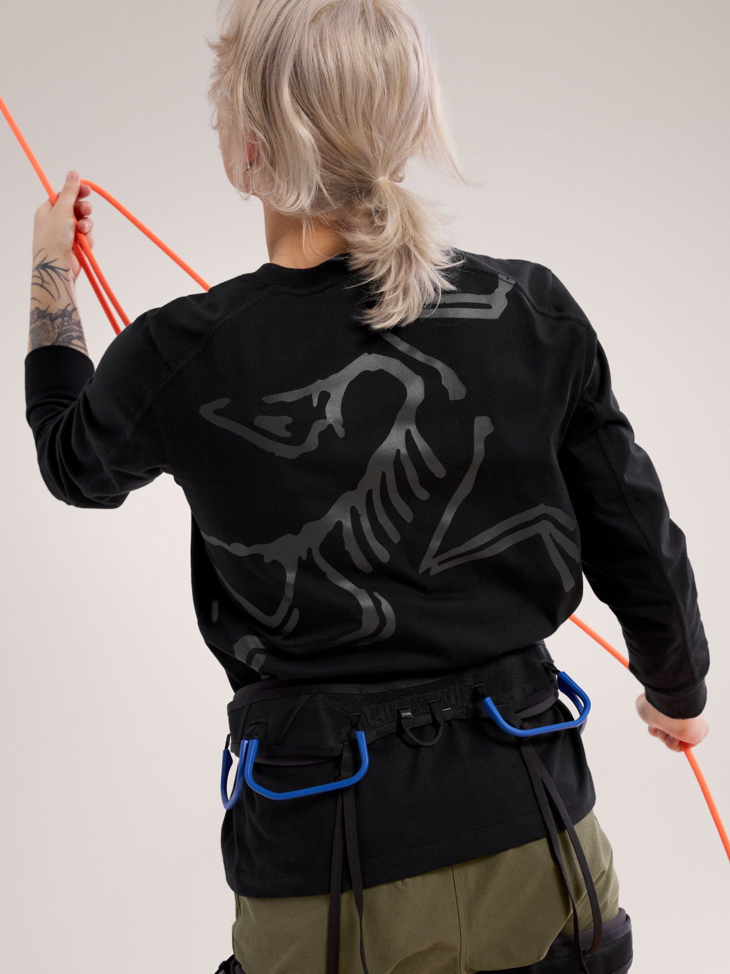 Kragg Cotton Bird Crew Neck Shirt LS - 3