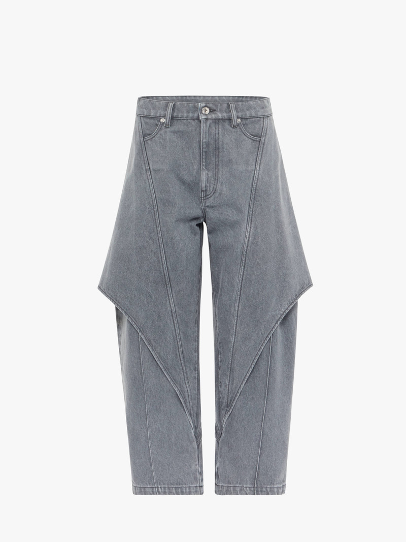 CROPPED SCULPTURAL JEANS 1