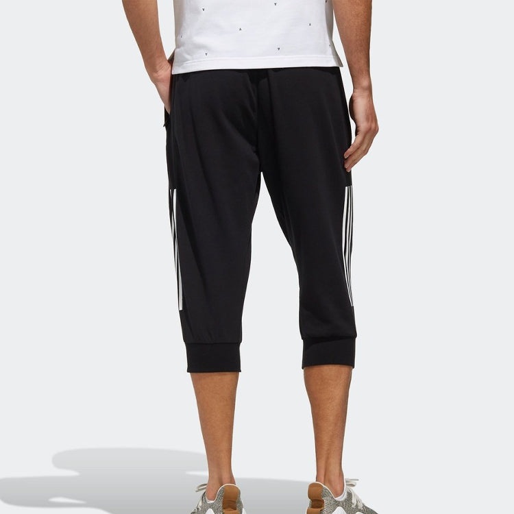 adidas Ai Pnt 34 Lwft Sports Stripe Woven Long Pants Black DY8722 - 5