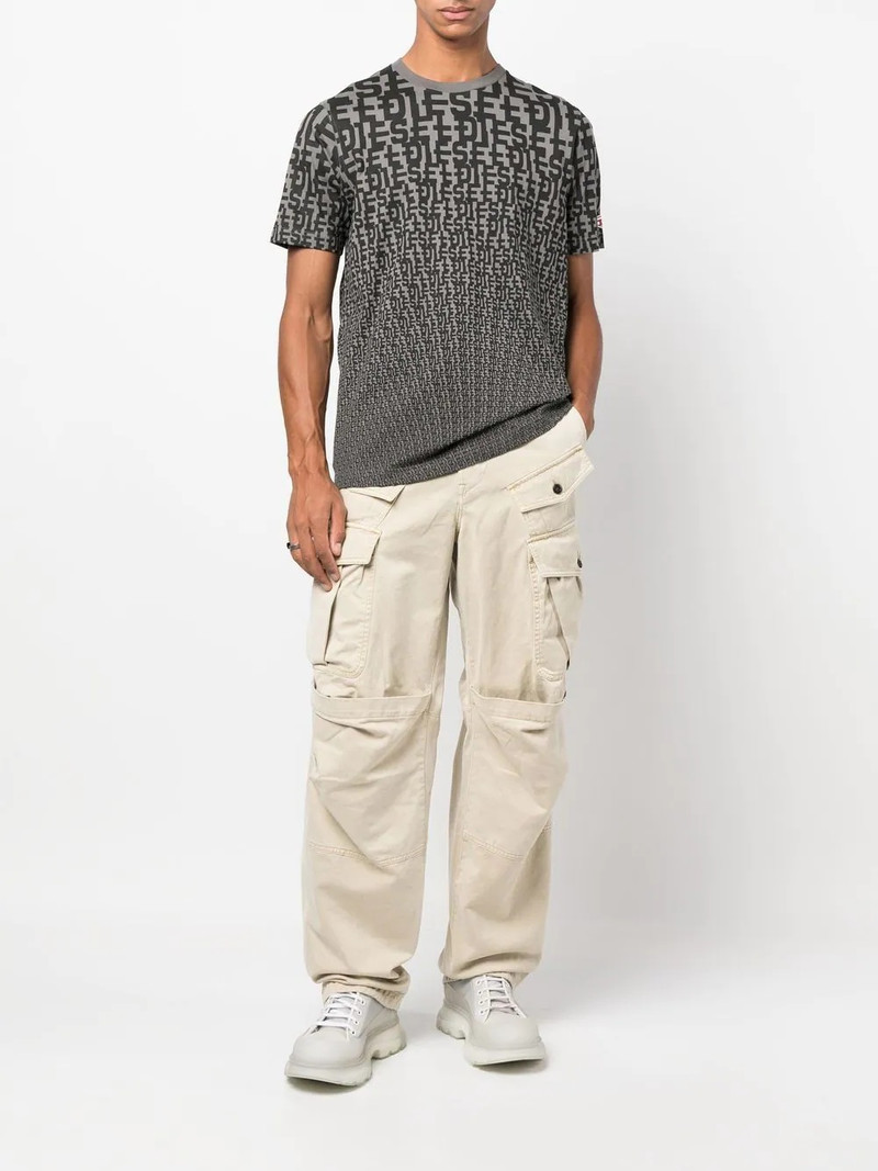 Diesel cargo straight-leg trousers outlook