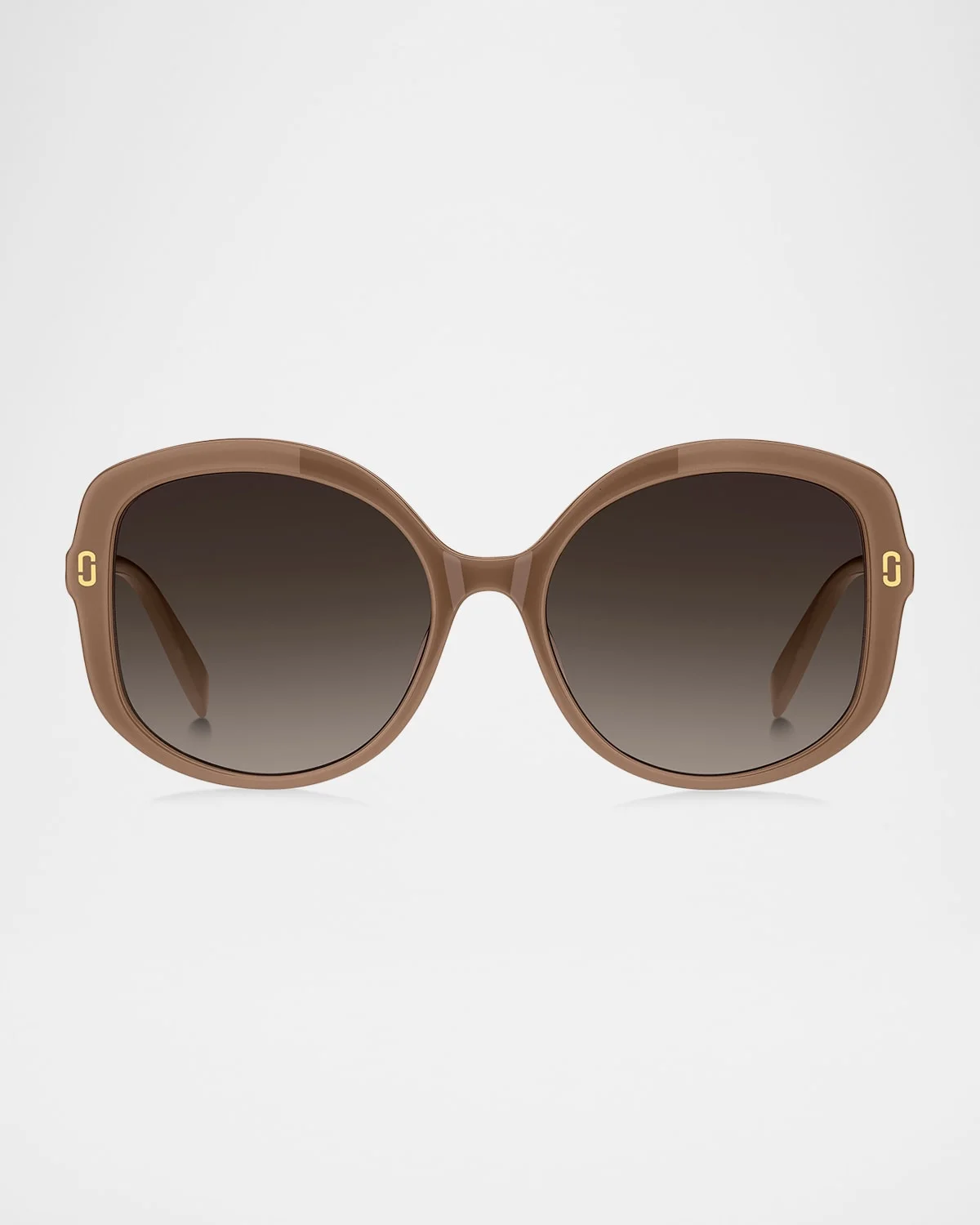 Round Acetate Sunglasses - 1