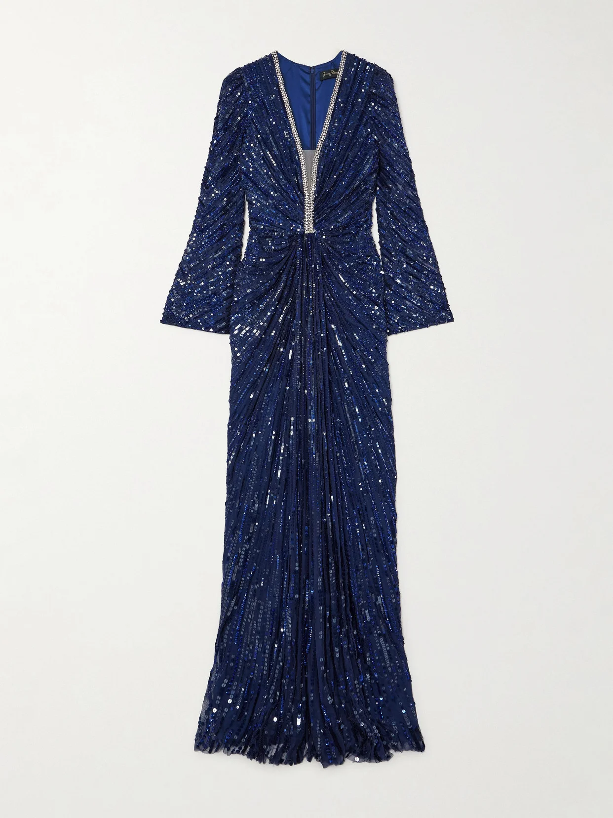 Darcy Crystal-embellished Sequined Tulle Gown - 1