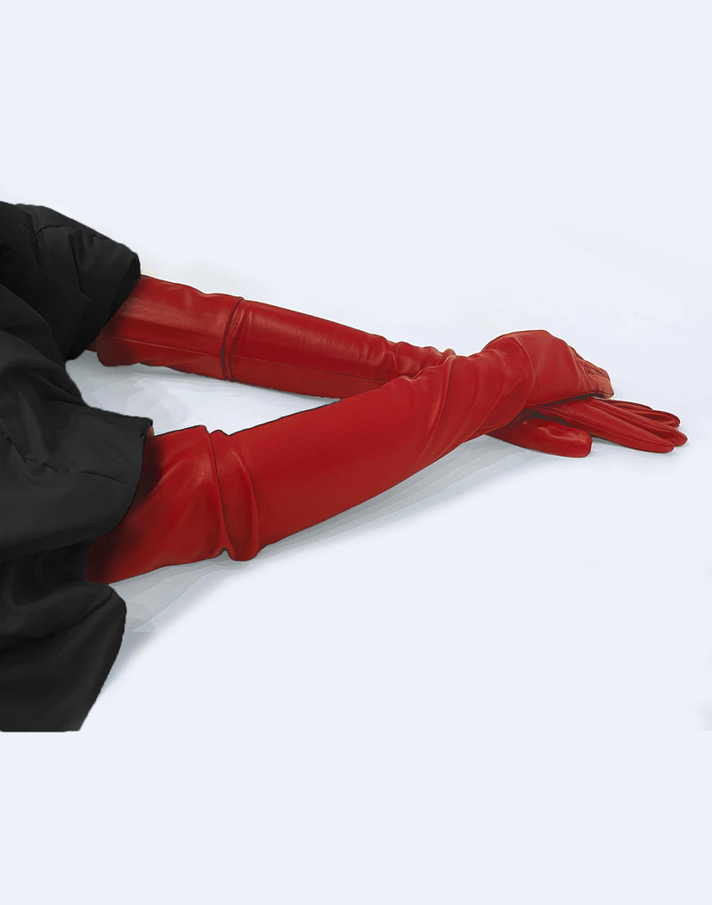 Bea Long Leather Gloves 1