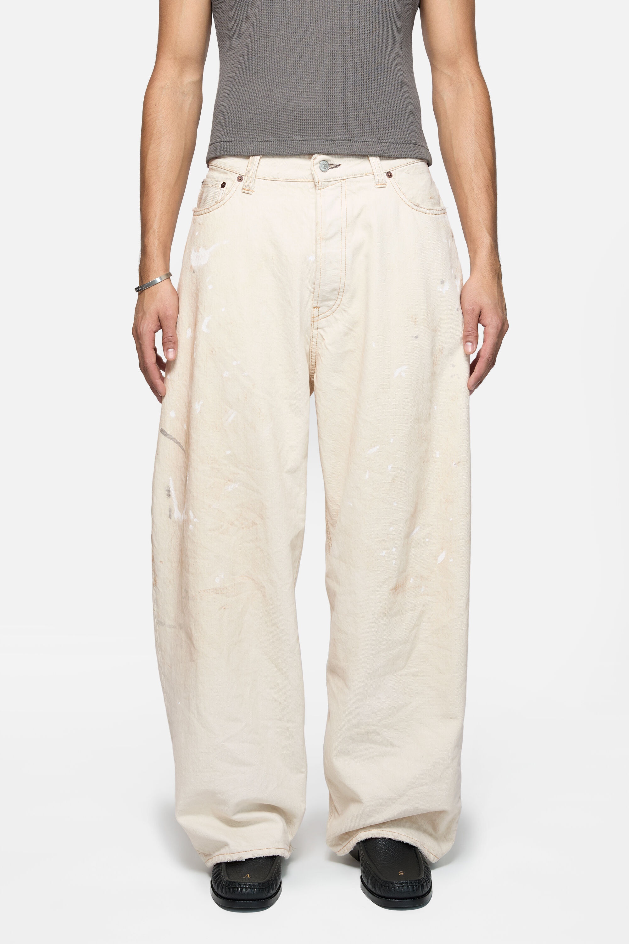 Super baggy fit jeans - 2023 - White - 3