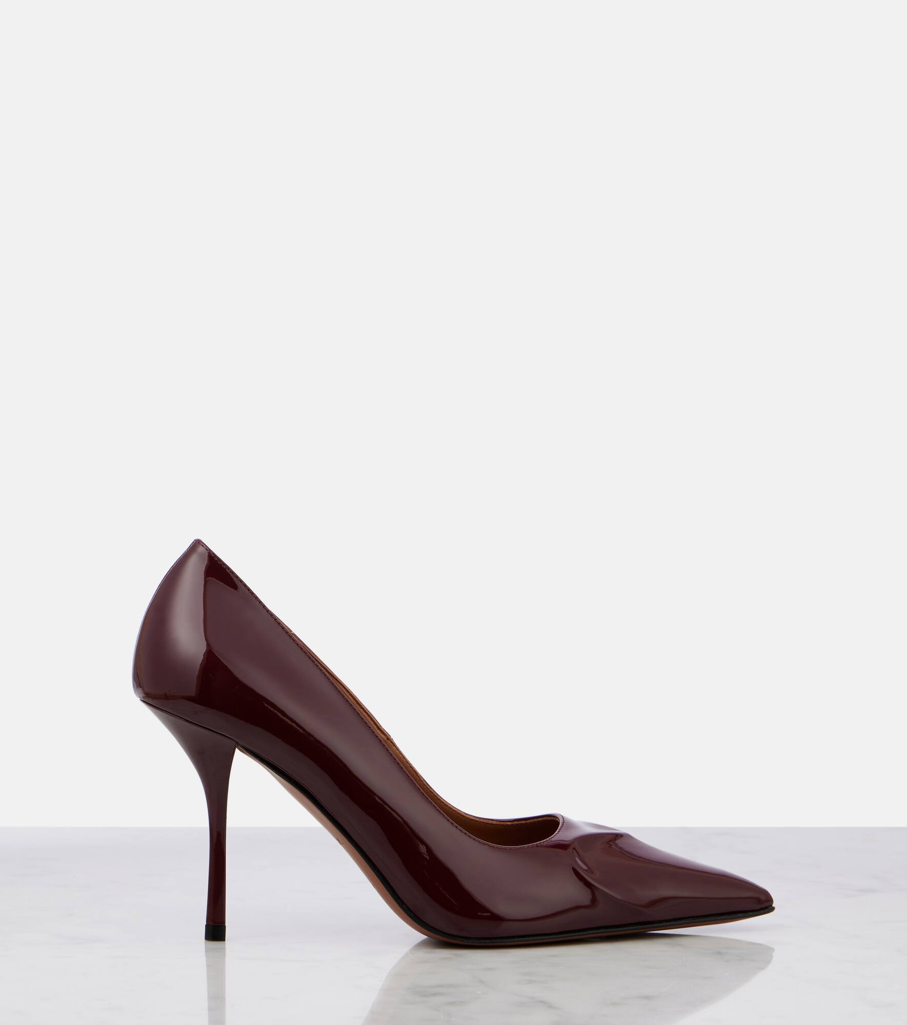 Le Cœur 90 patent leather pumps - 4