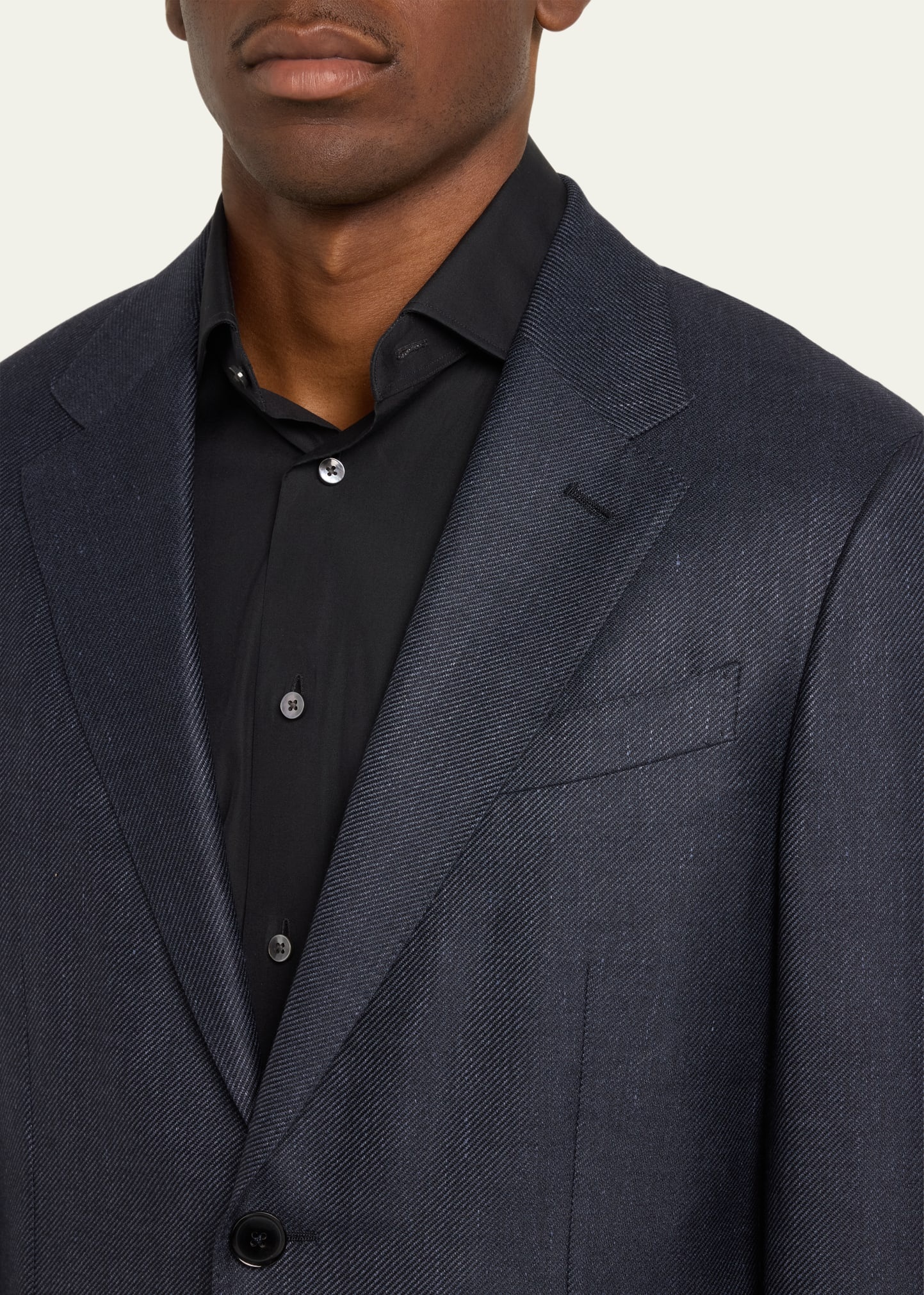 Men's Twill Sport Coat - 5