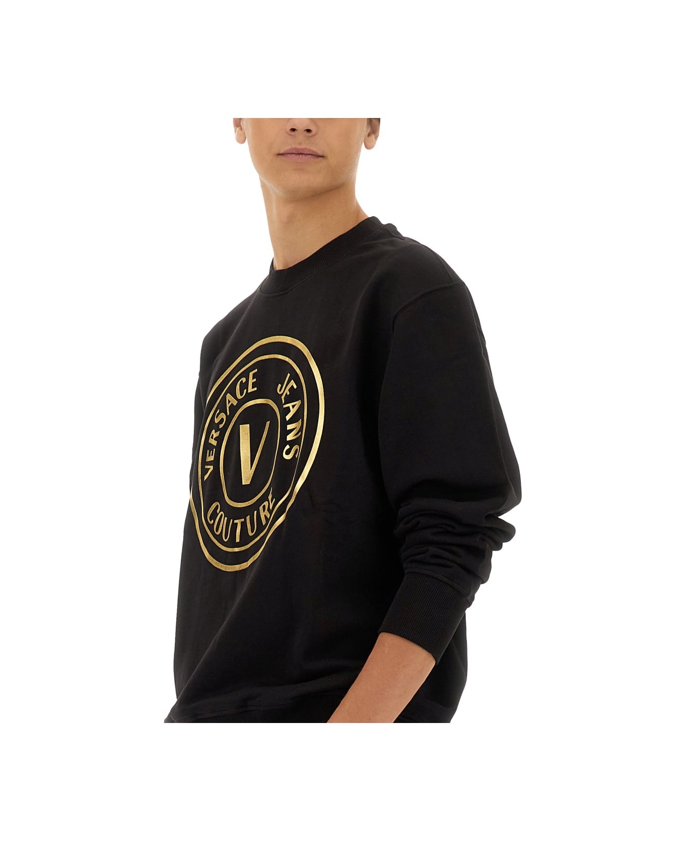 'v-emblem' Sweatshirt - 4