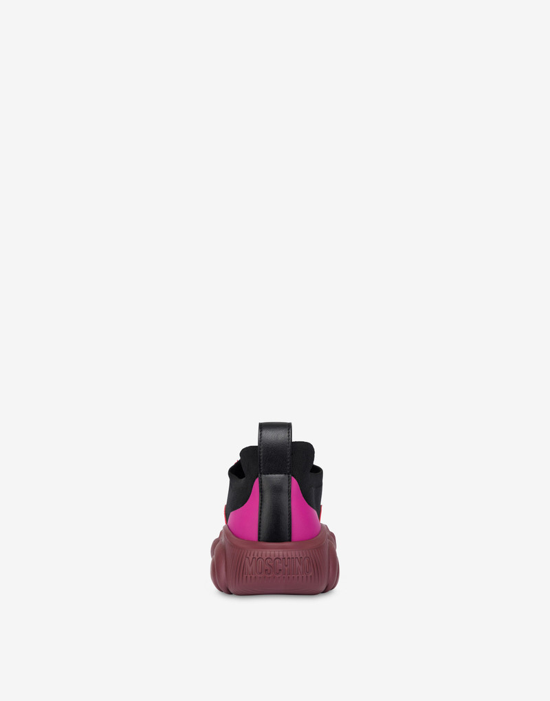 Moschino TEDDY SOCK SHOES outlook