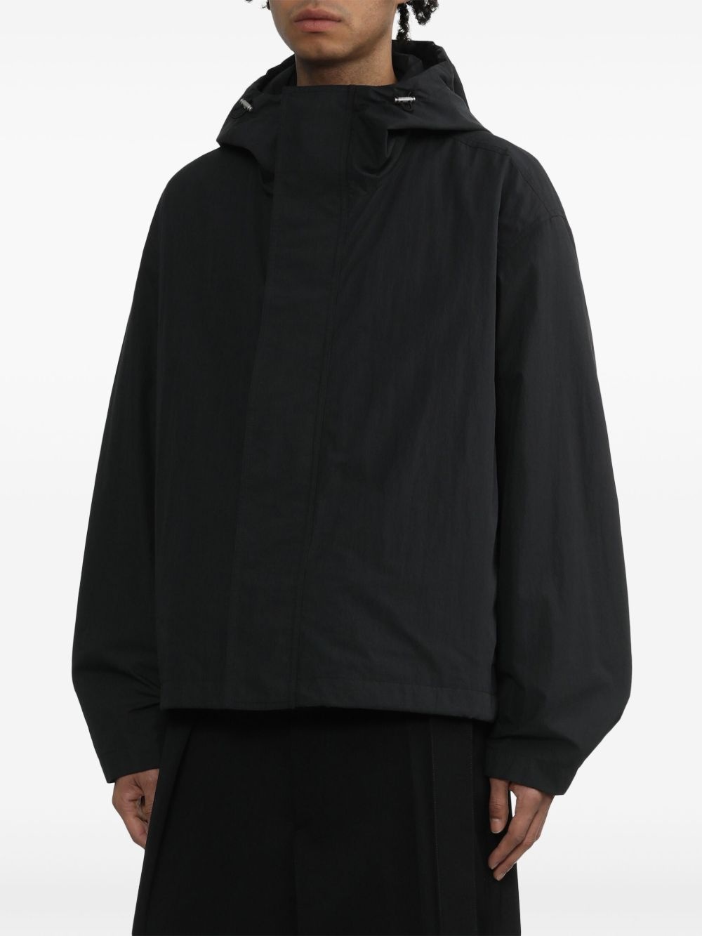Hooded long sleeve jacket - 3