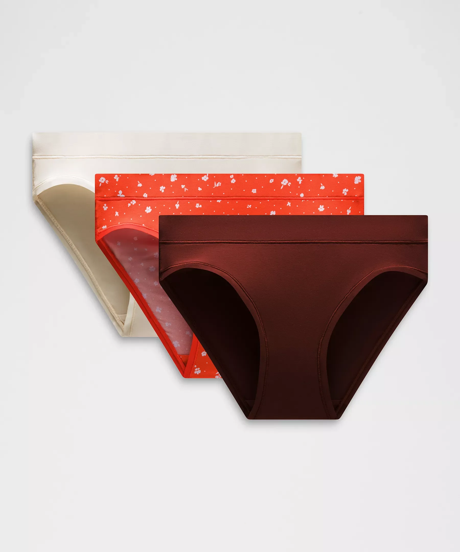 UnderEase Mid-Rise Bikini Underwear *3 Pack - 1
