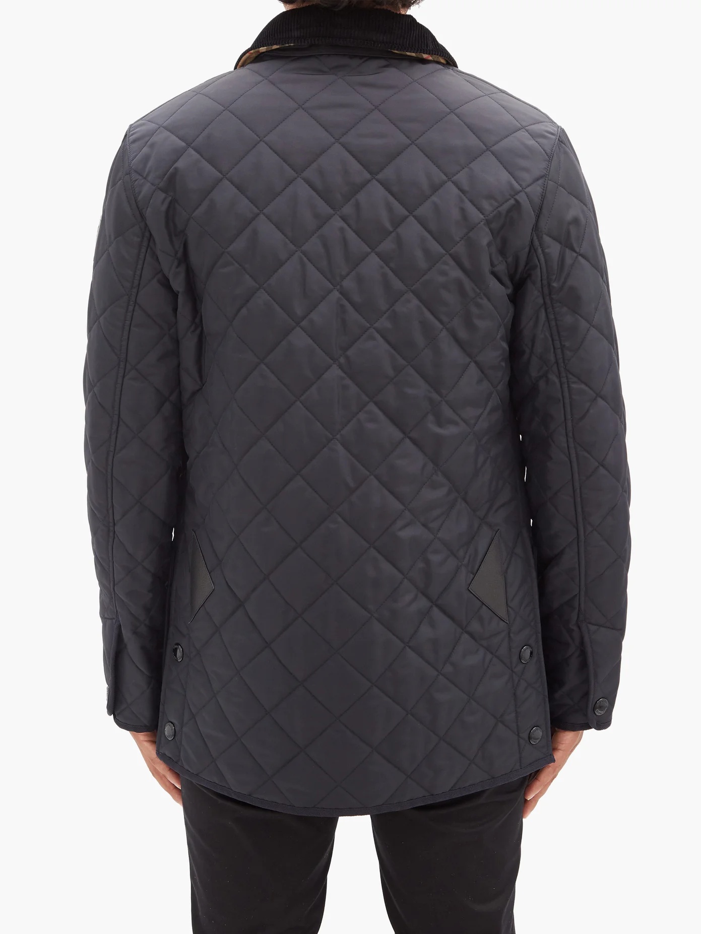 Cotswold Heritage check-lined quilted jacket - 5