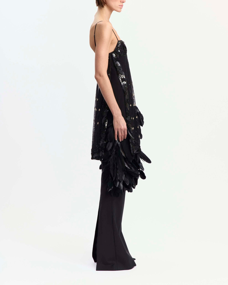 LOA MIDI DRESS IN EMBROIDERED TULLE 3