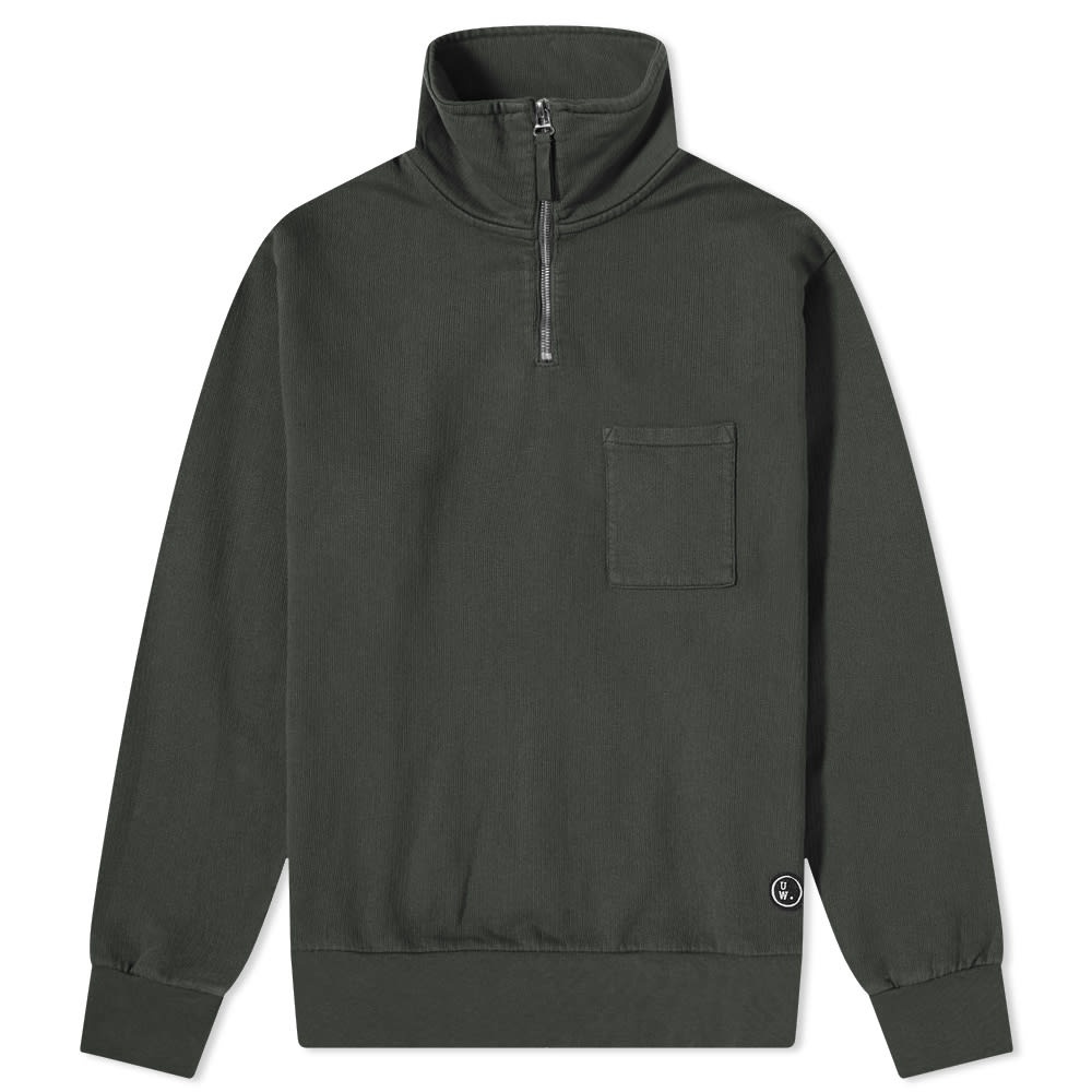 Universal Works Quarter Zip Sweat - 1