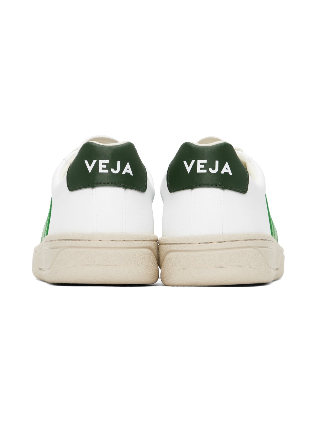 White & Green Urca CWL Sneakers - 2