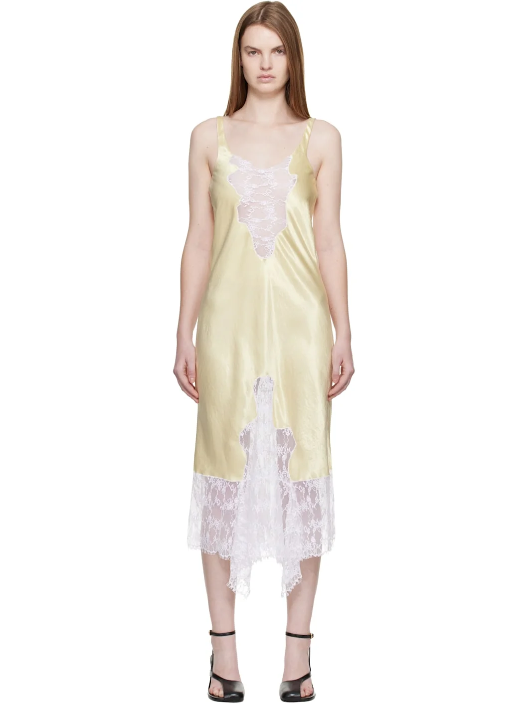 Yellow Anemone Midi Dress - 1