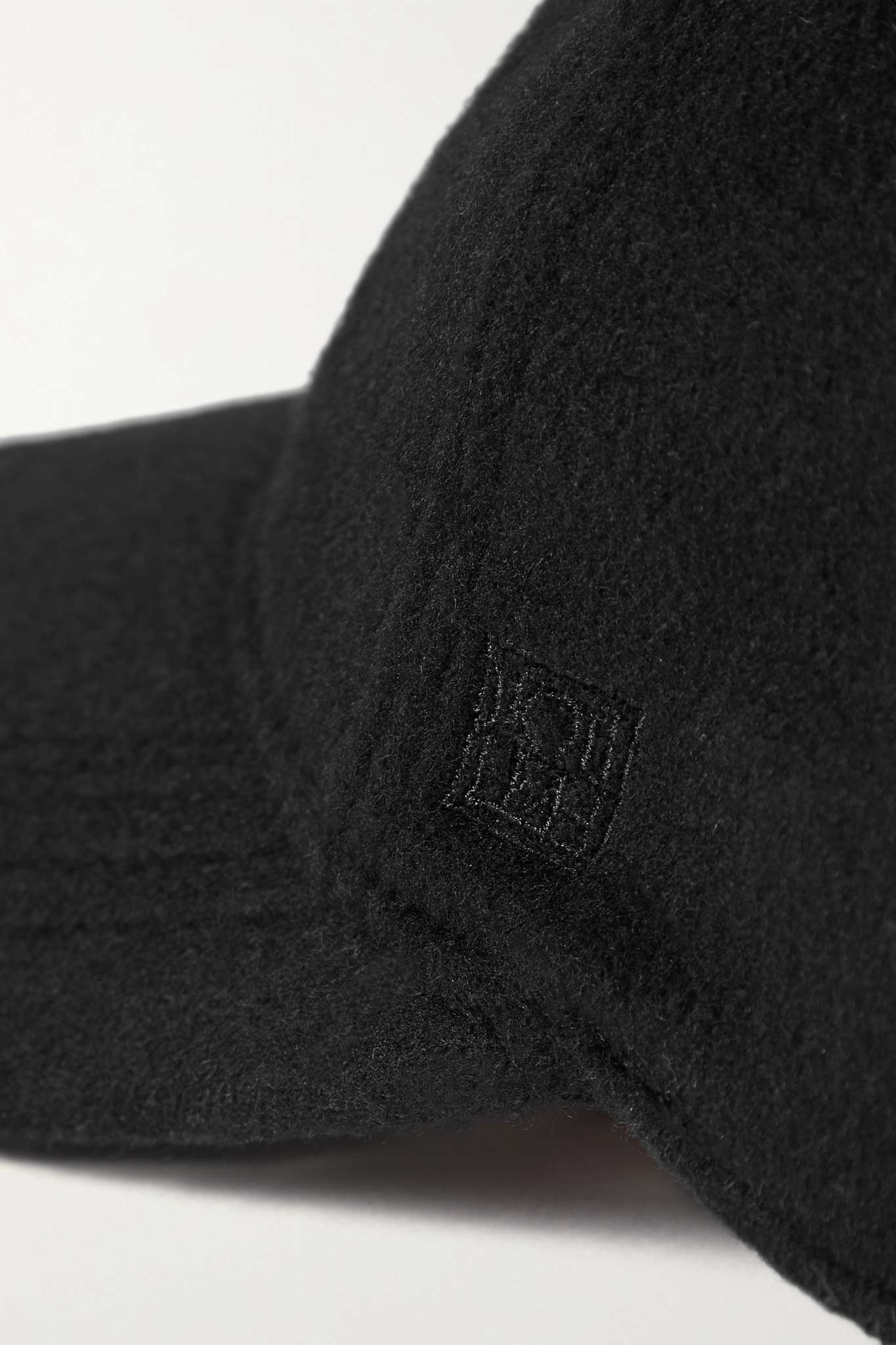 Double wool and cashmere baseball cap - 4