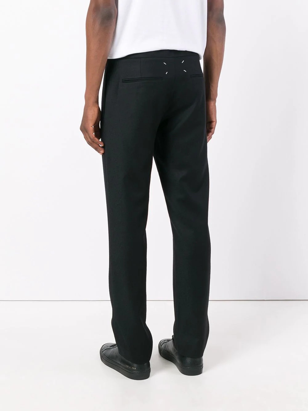 drawstring tailored trousers - 4