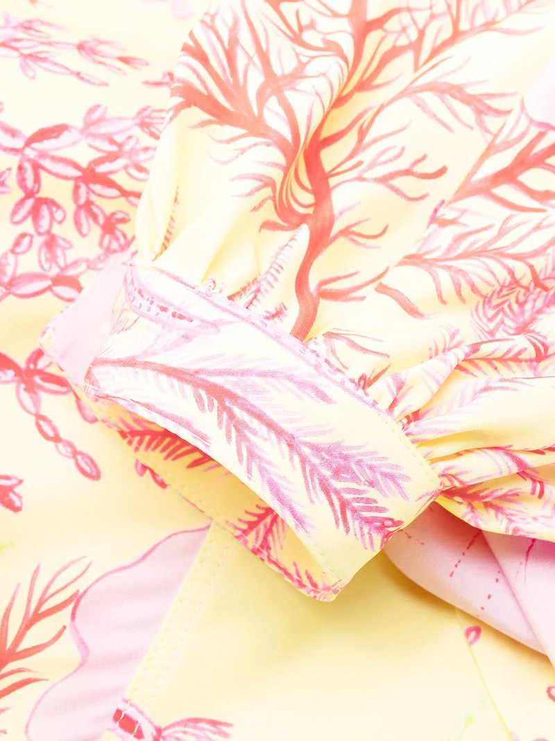 coral-print maxi-dress 7
