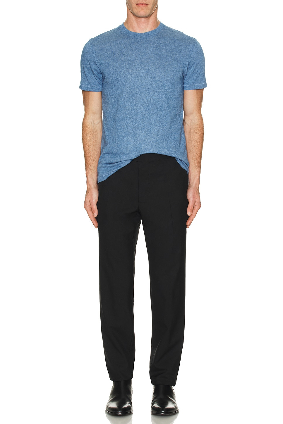 Melange Crew Tee - 4
