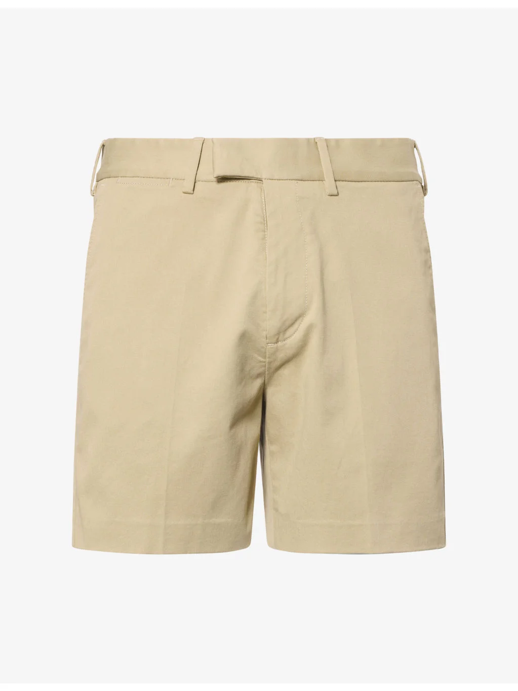 Tailored Stretch-Cotton Chino Shorts - 1