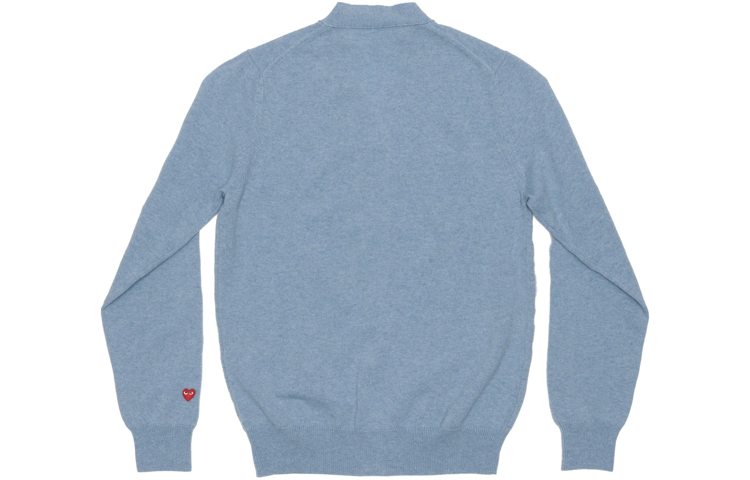 COMME des GARCONS PLAY Pastel Series Sleeve Heart 'Blue' AZ-N092-051-2 - 3