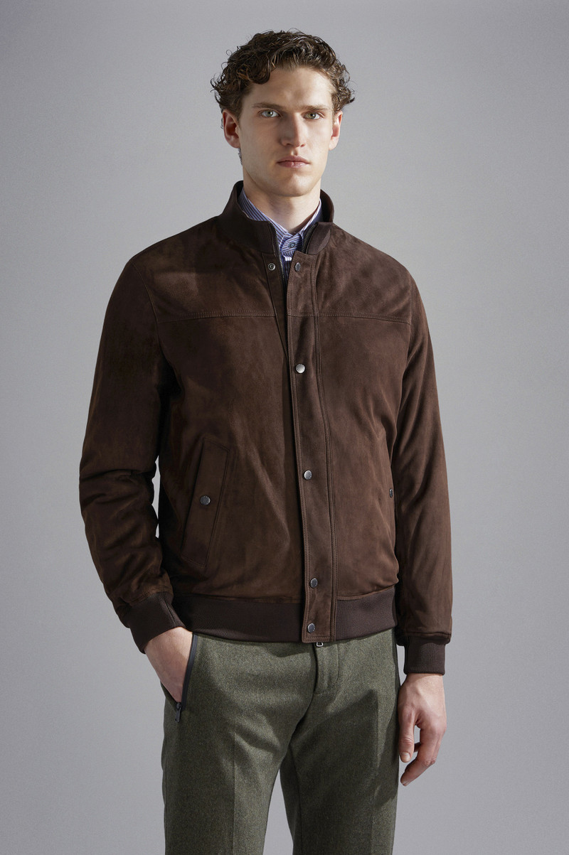 AQUALEATHER SUEDE BOMBER 6