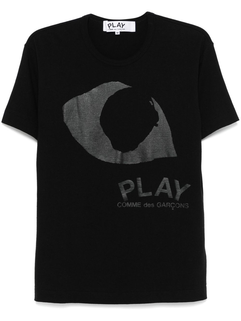 eye-print T-shirt 1