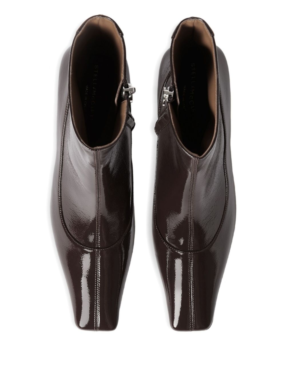 Spur heeled ankle boots - 4