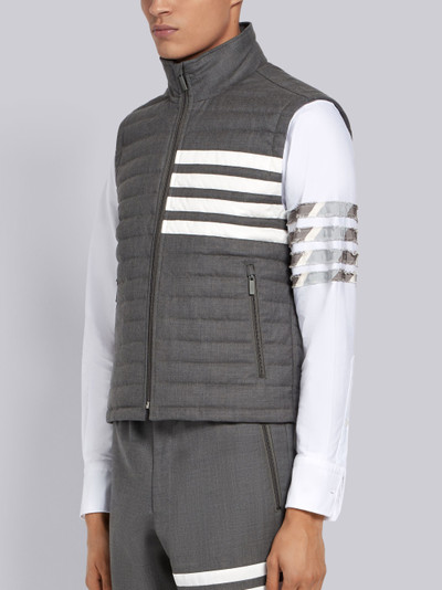 Thom Browne 4-bar Down Quilted Vest outlook