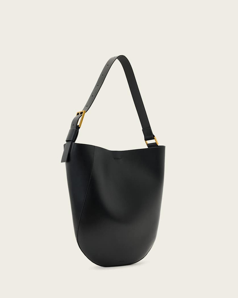 LUNA LEATHER HOBO SHOULDER BAG 3