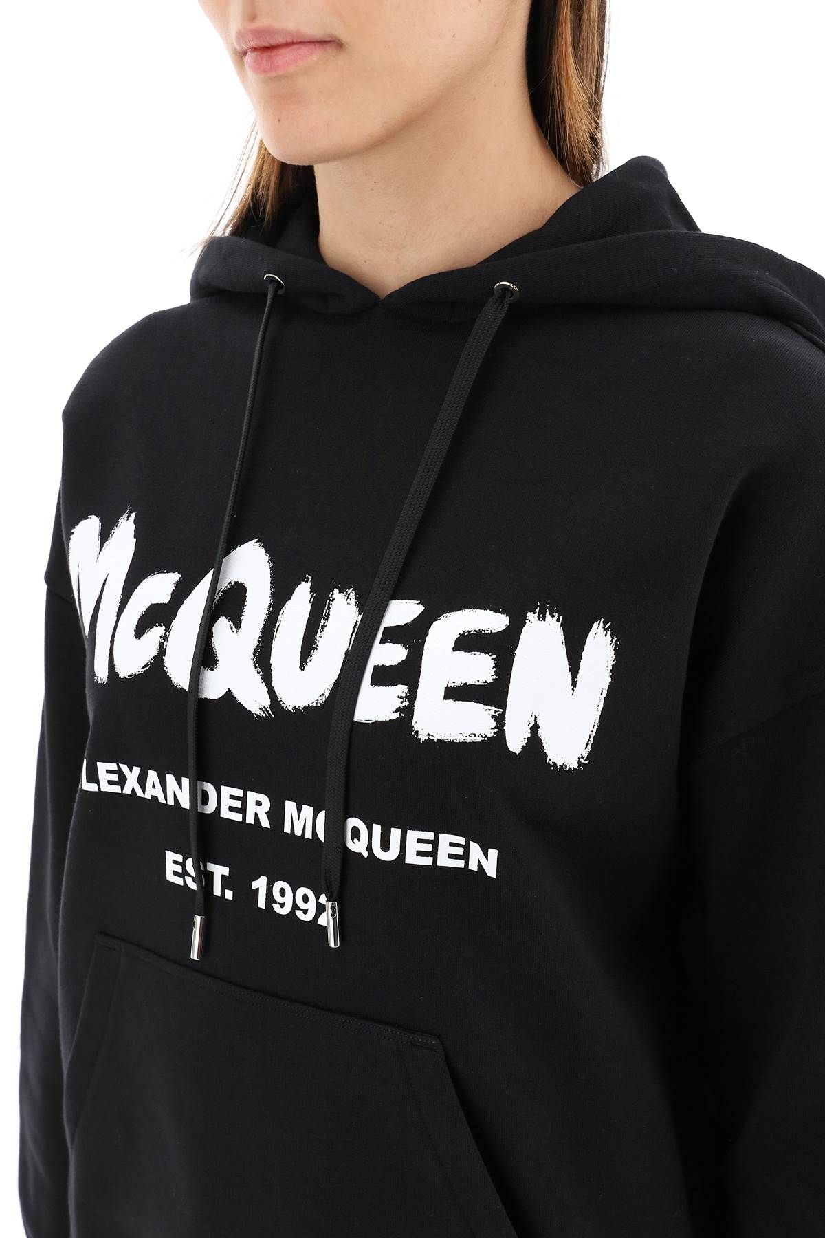 MCQUEEN GRAFFITI HOODIE - 5