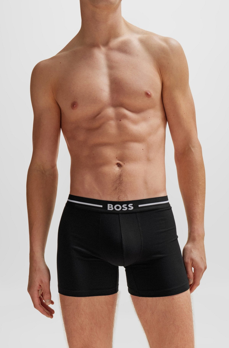 THREE-PACK OF BOXER BRIEFS IN STRETCH COTTON 4