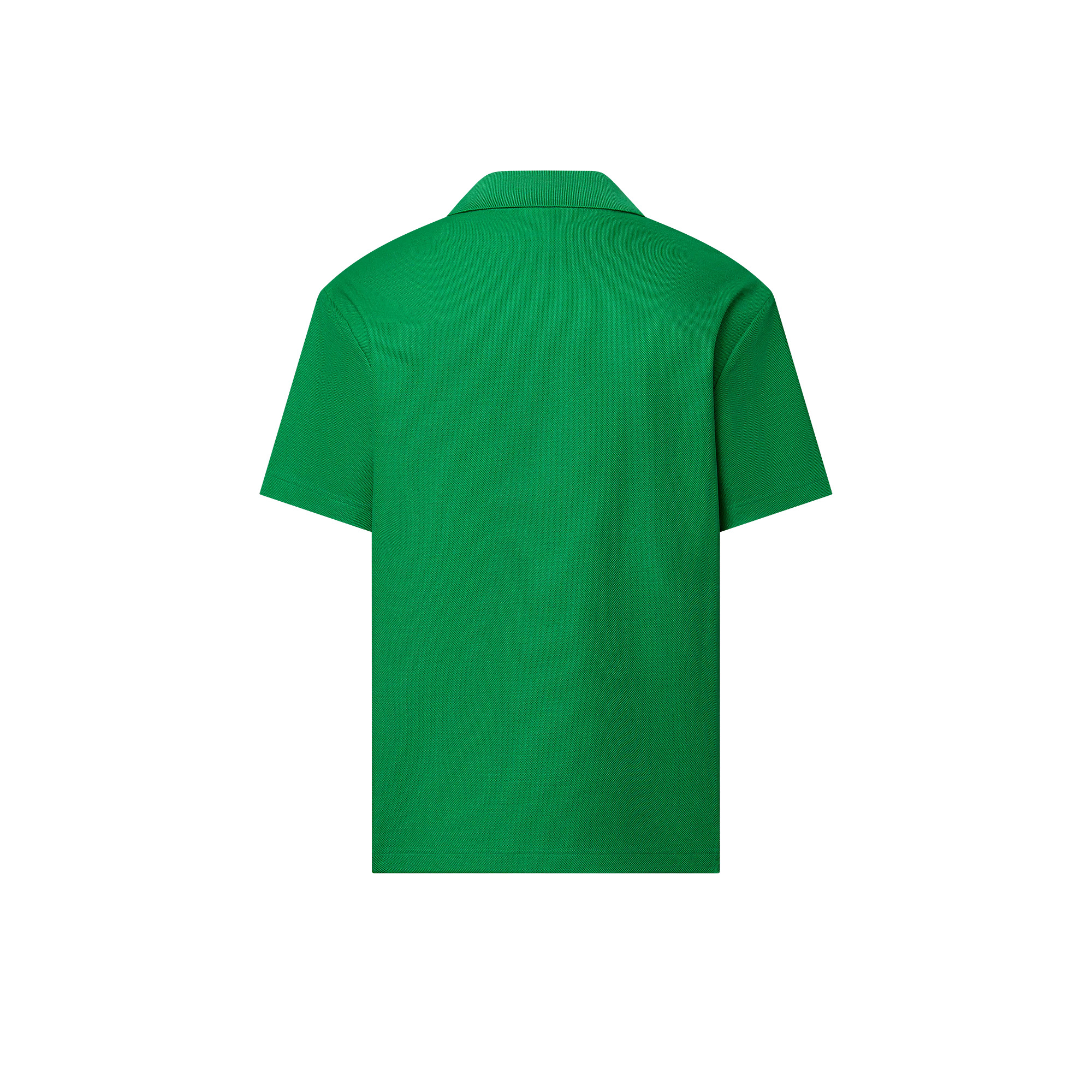 Embroidered Signature Short-Sleeved Cotton Polo - 3