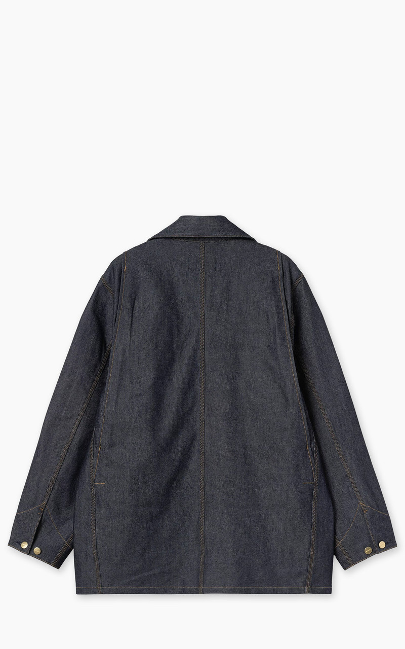 Carhartt CARHARTT WIP ADEN CHORE COAT BRADENTON DENIM BLUE RIGID outlook