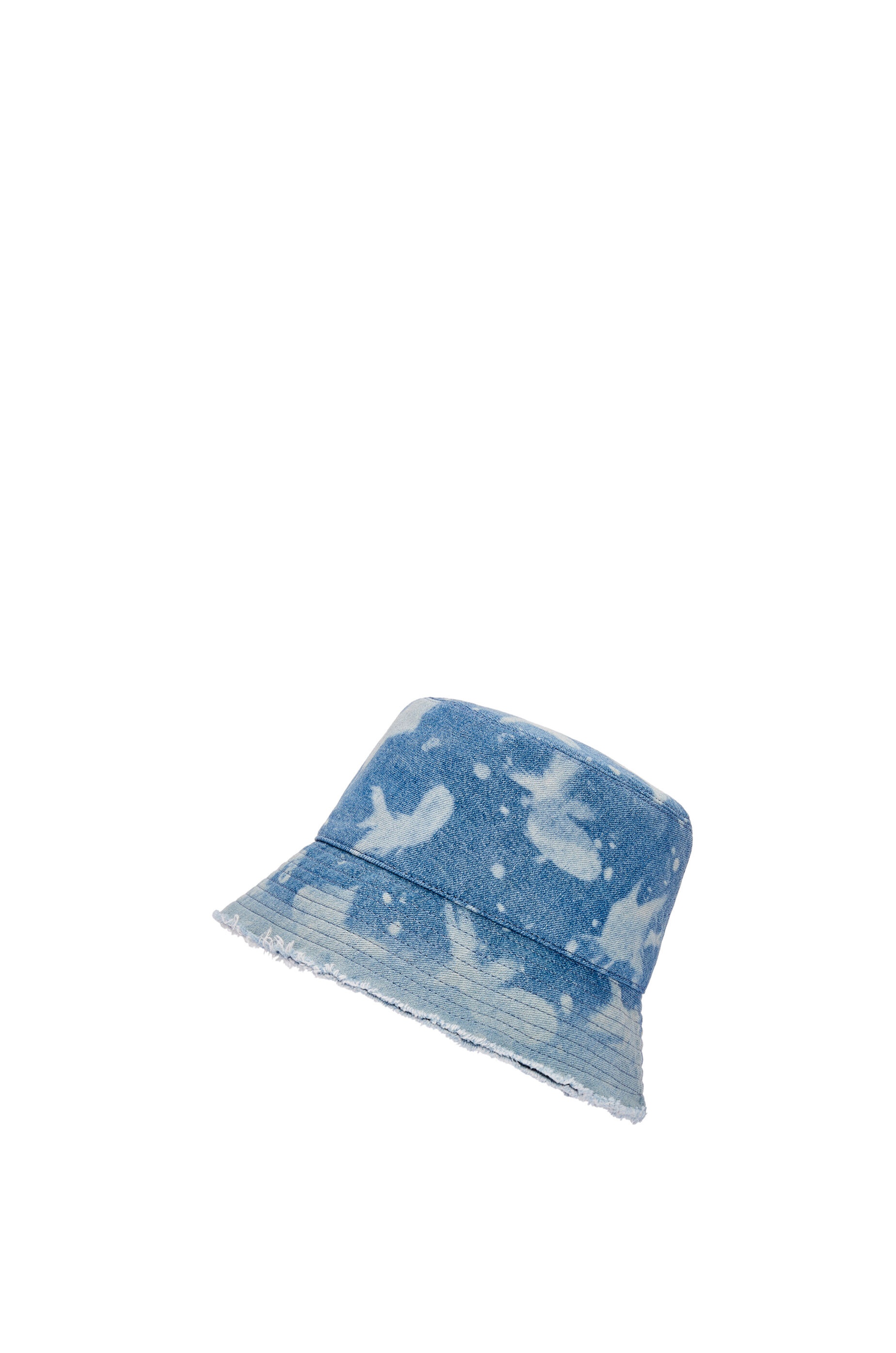 Fish bucket hat in denim - 3
